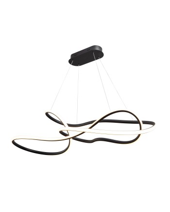 EVANIA- GRAN LAMPARA - NEGRO MATE